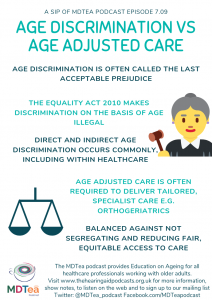 7.09 Age Discrimination vs Age Adjusted care The Hearing Aid